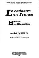 Le cadastre en France by André Maurin cover