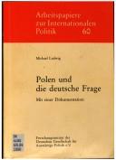 Polen und die deutsche Frage by Michael Ludwig cover