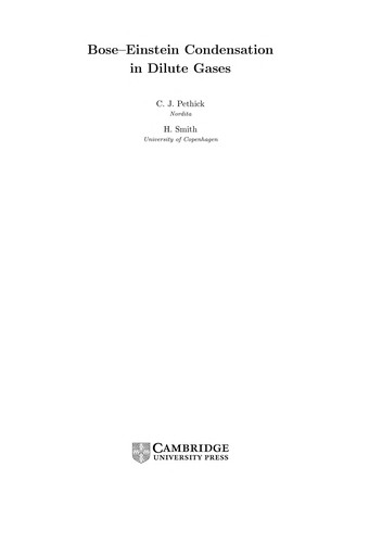 Bose-Einstein condensation in dilute gases