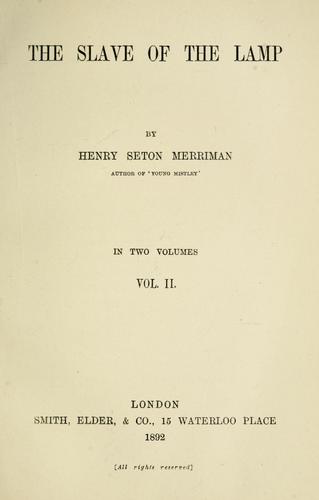 The slave of the lamp