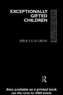 Exceptionally gifted children
