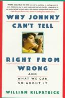 Why Johnny Can't Tell Right from Wrong