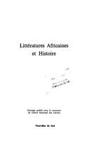 Littératures africaines et histoire by  cover