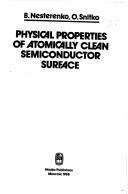 Physical properties of atomically clean semiconductor surface