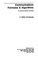 Communications formulas & algorithms
