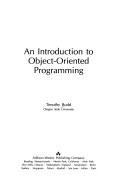 An introduction to object-oriented programming