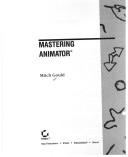 Mastering Animator by Mitch Gould cover