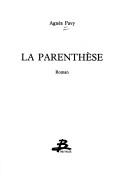 La parenthèse by Agnès Pavy cover