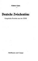 Deutsche Zwischentöne by Günter Gaus cover