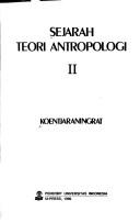 Sejarah teori antropologi