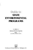 Guide to state environmental programs by Deborah Hitchcock Jessup cover