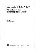 Programming in Turbo prolog