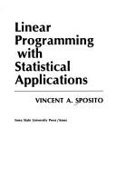 Linear programming with statistical applications