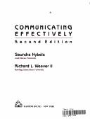 Communicating effectively