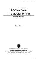 Language, the social mirror