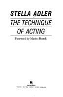 The technique of acting