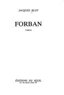Forban by Blot, Jacques cover