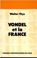 Vondel et la France by Walter Thys cover