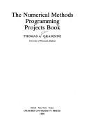 The numerical methods programming projects book