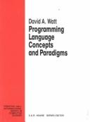 Programming language concepts and paradigms