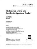 Millimeter wave and synthetic aperture radar, 27-28 March 1989, Orlando, Florida