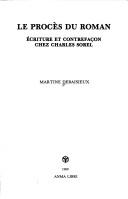 Le procès du roman by Martine Debaisieux cover