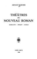Théâtres du nouveau roman by Arnaud Rykner cover