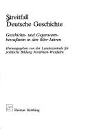 Streitfall Deutsche Geschichte by  cover