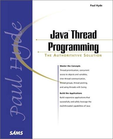Java thread programming