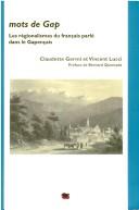 Mots de Gap by Claudette Germi cover
