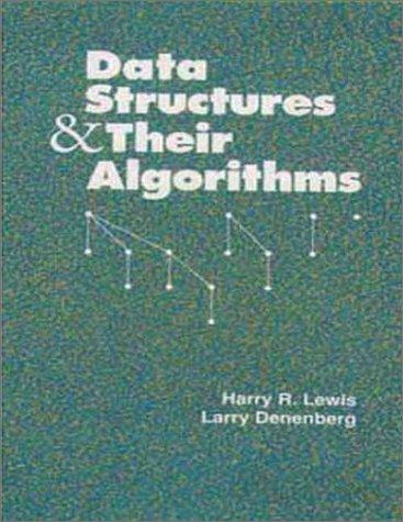 Data structures & their algorithms