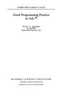 Good programming practice in Ada