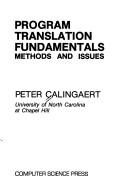 Program translation fundamentals