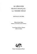Le génocide franco-français by Reynald Secher cover