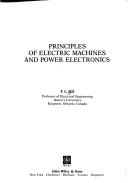 Principles of electric machines and power electronics