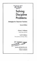 Solving discipline problems