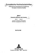 Das deutsche Märtyrerdrama der Moderne by Heinze, Hartmut cover