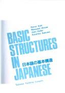 Basic structures in Japanese = by Haruo Aoki cover