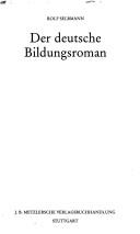 Der deutsche Bildungsroman by Rolf Selbmann cover
