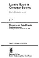 Programs as data objects