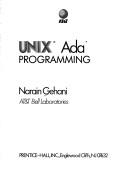UNIX Ada programming by Narain Gehani cover
