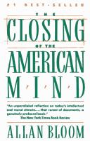 The Closing of the American Mind