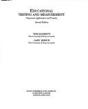 Educational testing and measurement