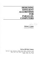 Designing efficient algorithms for parallel computers