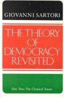 The theory of democracy revisited