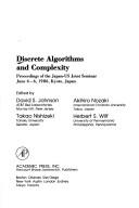 Discrete algorithms and complexity