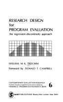Research design for program evaluation