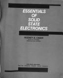 Essentials of solid state electronics