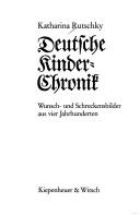 Deutsche Kinder-Chronik by Katharina Rutschky cover