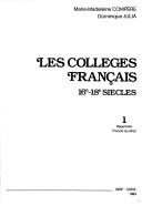 Les collègesfrançais by Marie-Madeleine Compère cover